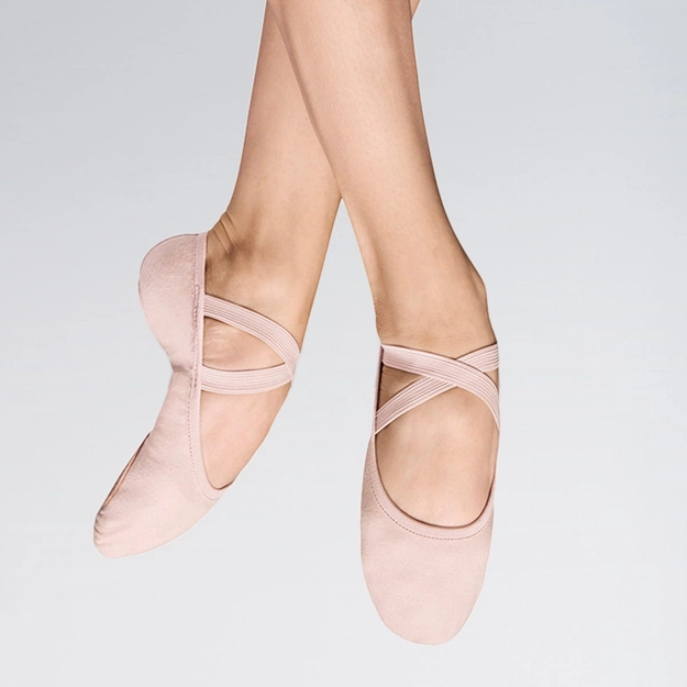 Canvas Split Sole Ballet Shoe